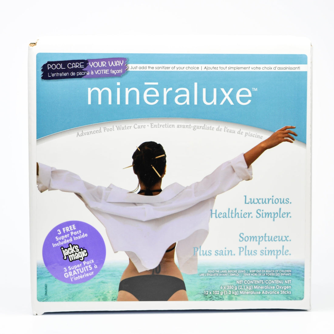 Trousse Minéraluxe pour piscine 3 mois SANS ASSAINISSANT - Techn'eau Solution Saint-Sauveur