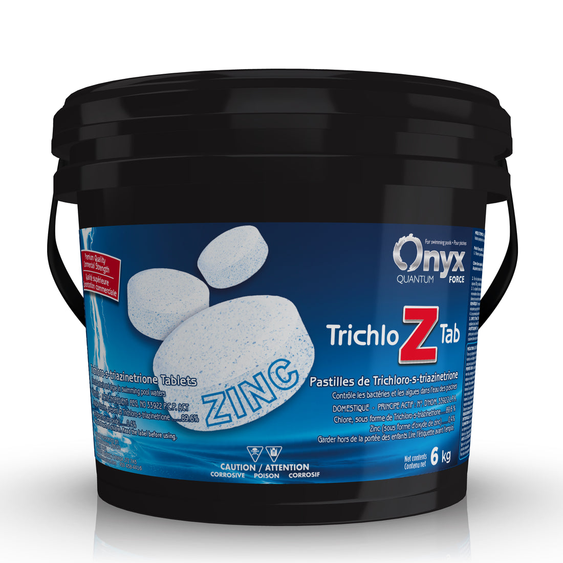 Pastilles De Chloration Stabilisées Avec Zinc Pour Piscines ONYX - Techn'eau Solution Saint-Sauveur