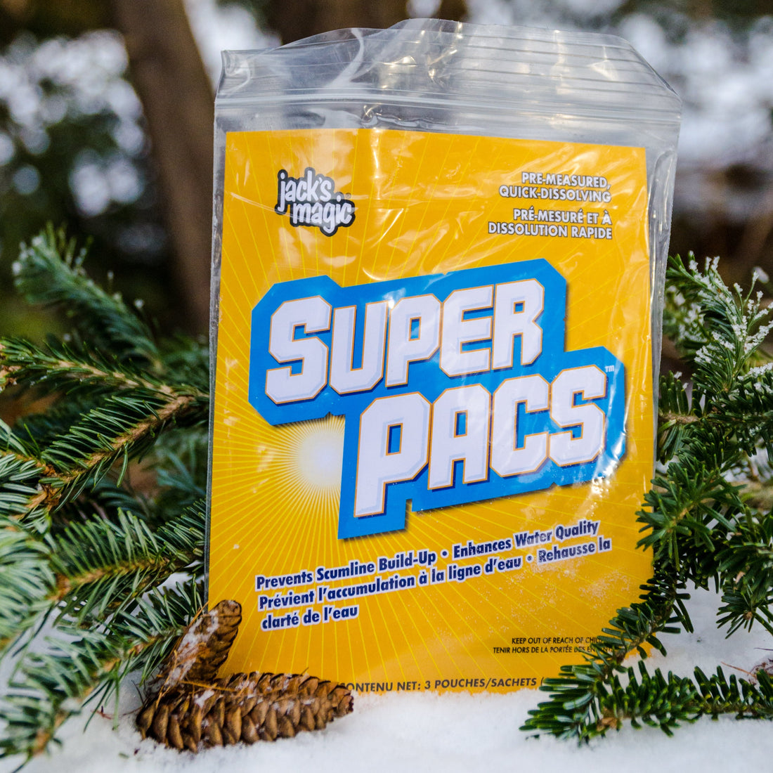 ENZYMES Super Pacs Jack' Magic - Techn'eau Solution Saint-Sauveur